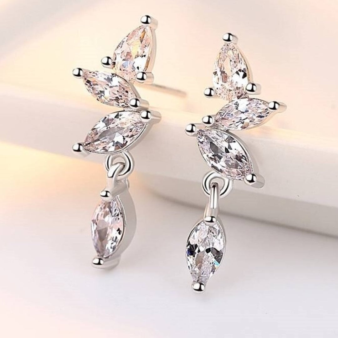 Bridal-Leaf-Shaped-Cubic-Zirconia-Drop-Earrings- (6)