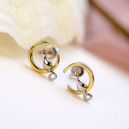 Cat-On-Moon-Sterling-Silver-Stud-Earrings- (14)