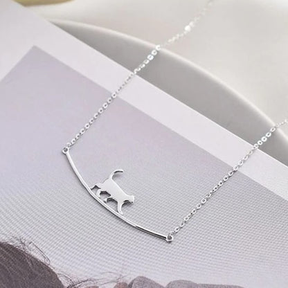 Cat-Shaped-Sterling-Silver-Princess-Necklace- (3)