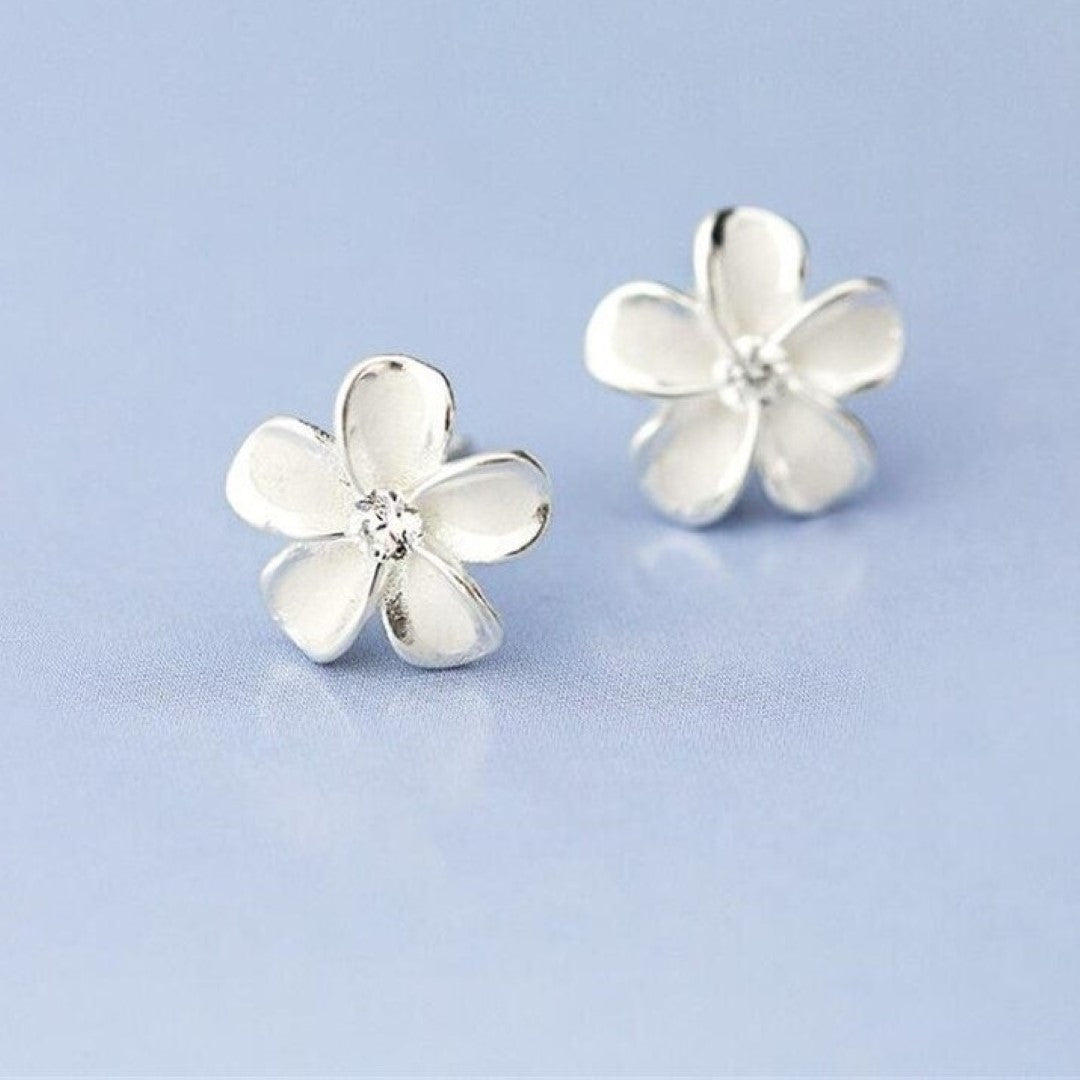 Cherry-Blossom-Flower-Sterling-Silver-Stud-Earrings- (2)