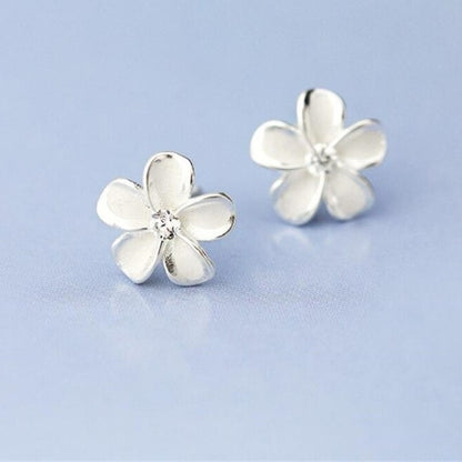 Cherry-Blossom-Flower-Sterling-Silver-Stud-Earrings- (2)