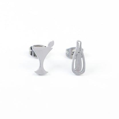 Cocktail-Shaped-Stainless-Steel-Stud-Earrings- (1)