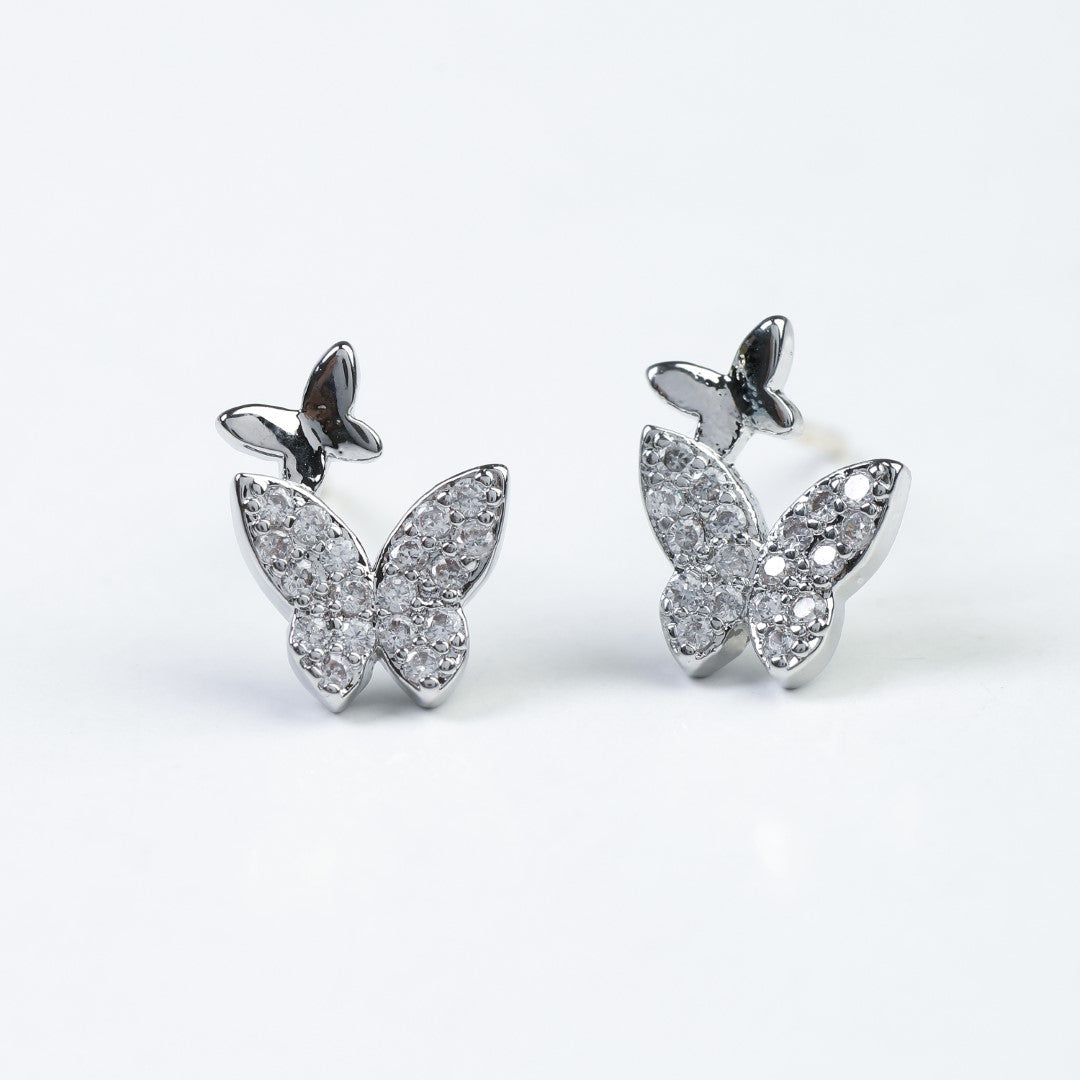 Crystal-Butterfly-Sterling-Silver-Stud-Earrings- (1)