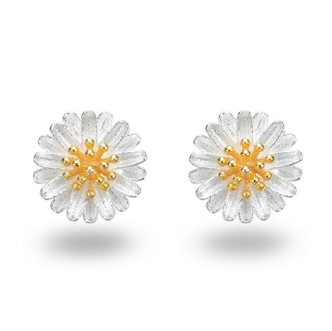 DaisyFlowerSterlingSilverStudEarrings_10001_00018