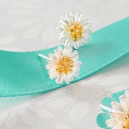 DaisyFlowerSterlingSilverStudEarrings_10001_00022