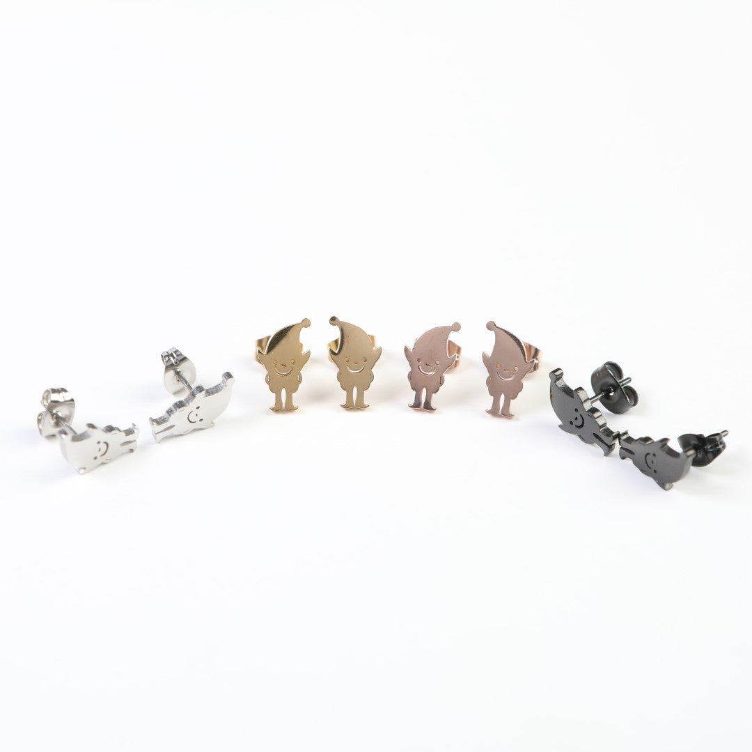 Dwarf-Shaped-Stainless-Steel-Stud-Earrings- (1)