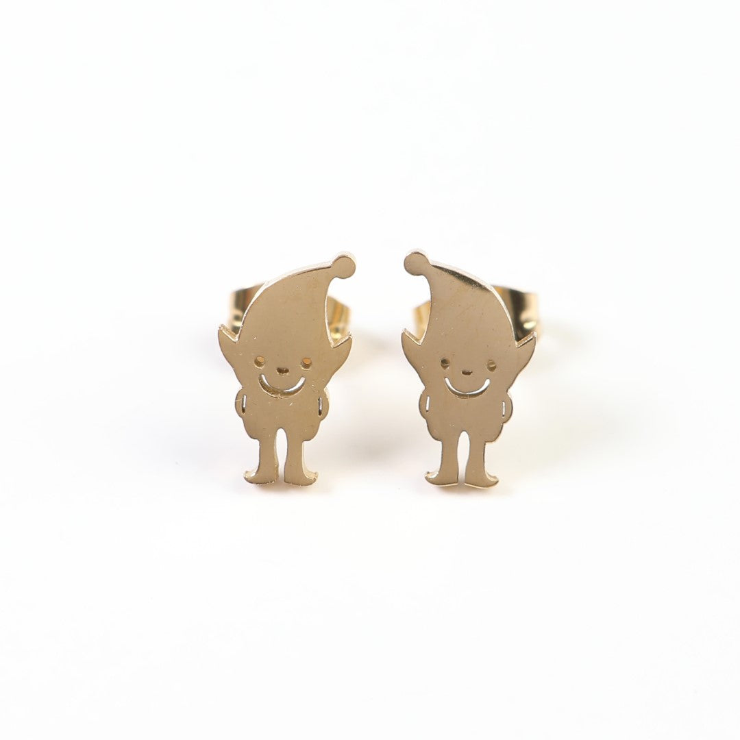 Dwarf-Shaped-Stainless-Steel-Stud-Earrings- (2)