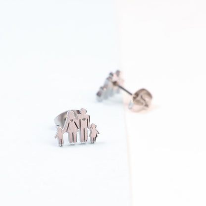 Family-Shaped-Stainless-Steel-Stud-Earrings- (3)