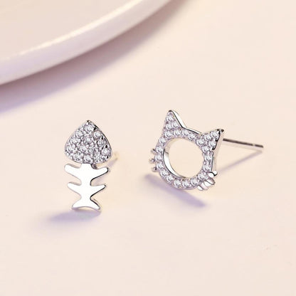 Fish-And-Cat-Sterling-Silver-Stud-Earrings- (11)