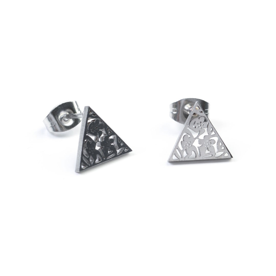 Flower-Triangle-Stainless-Steel-Stud-Earrings- (2)