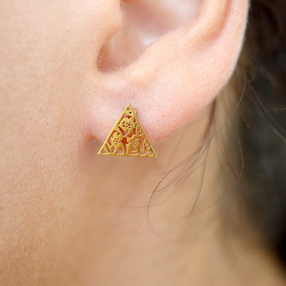 Flower-Triangle-Stainless-Steel-Stud-Earrings- (21)