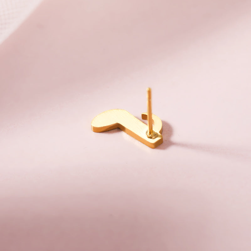 Music & Notes Stud Earrings For Women & Kids in Gold & Rose Gold