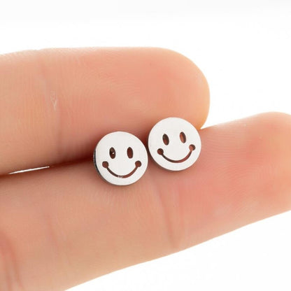 Happy-Face-Stainless-Steel-Stud-Earrings- (28)