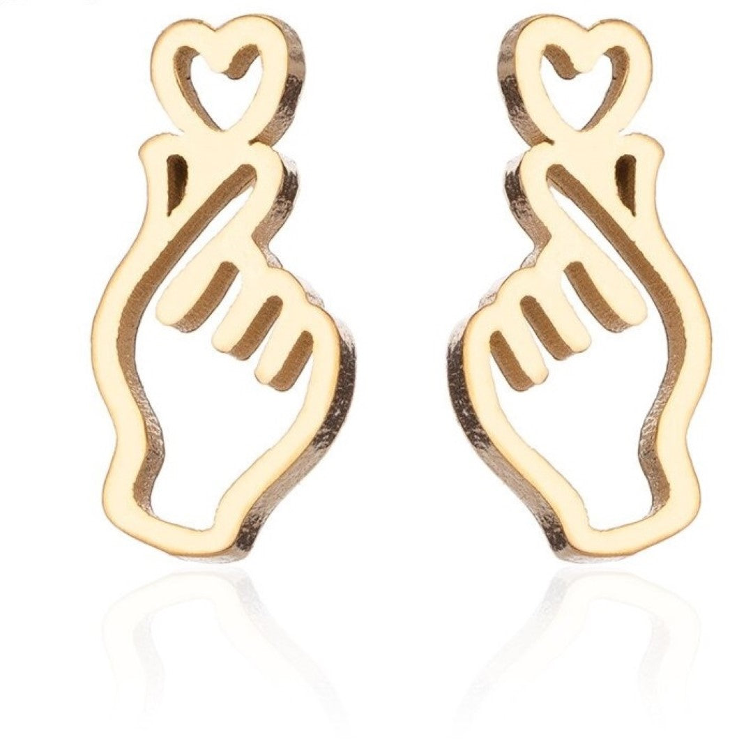 Heart-And-Hand-Stainless-Steel-Stud-Earrings- (17)