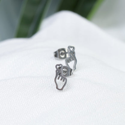 Heart-And-Hand-Stainless-Steel-Stud-Earrings- (4)