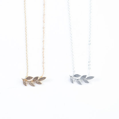 Leaf-Shaped-Brass-Princess-Necklace- (1)