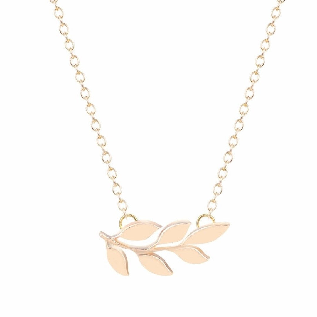 Leaf-Shaped-Brass-Princess-Necklace- (2)