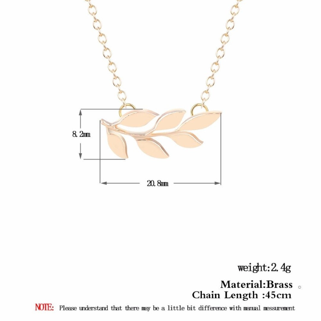 Leaf-Shaped-Brass-Princess-Necklace- (7)