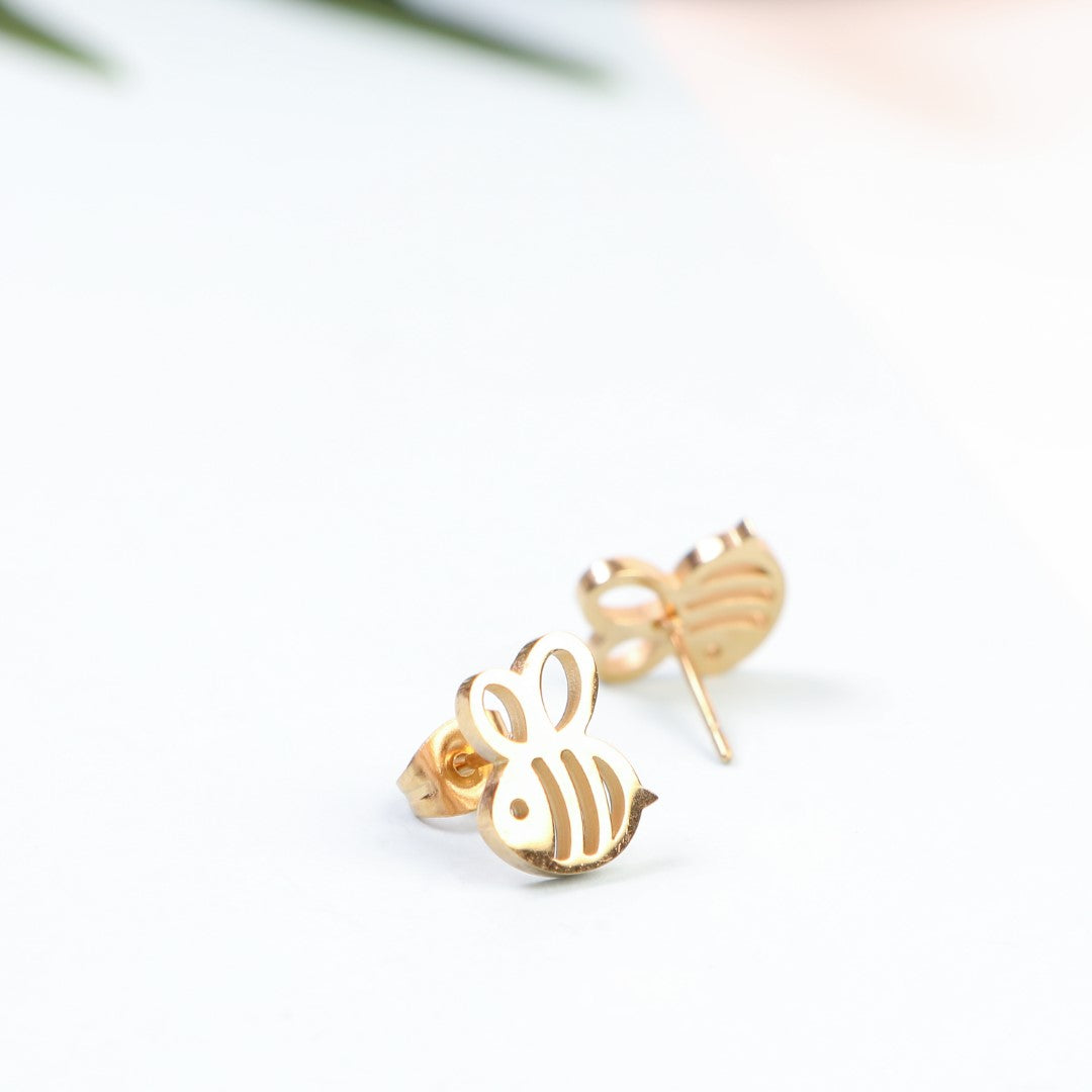 Little-Bees-Stainless-Steel-Stud-Earrings- (4)