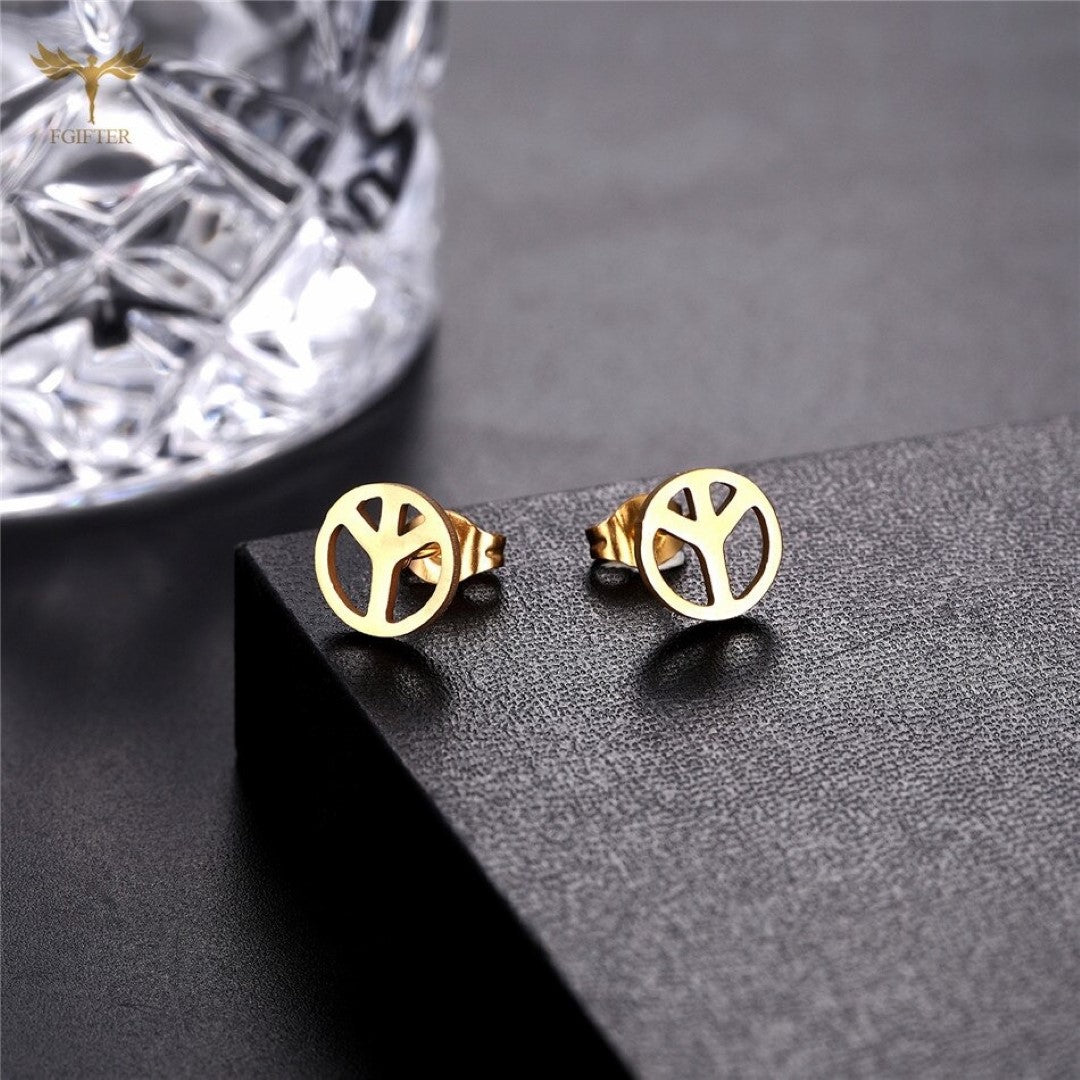 Peace-Sign-Stainless-Steel-Stud-Earrings- (8)