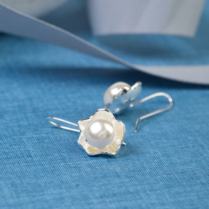 Pearl-And-Flower-Sterling-Silver-Drop-Earrings- (8)