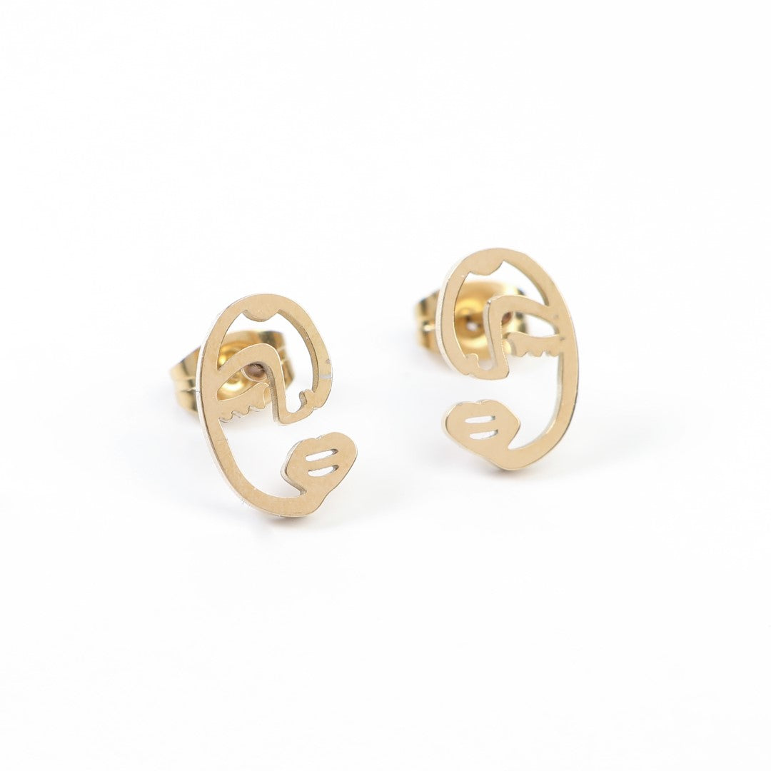 Retro-Stainless-Steel-Stud-Earrings- (6)