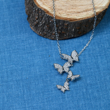 Shiny-Butterflies-Sterling-Silver-Princess-Necklace- (4)