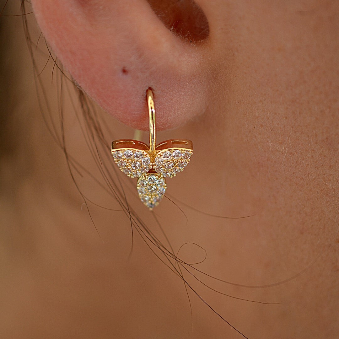 Small-Leaf-Cubic-Zirconia-Wire-Hook-Earrings- (10)