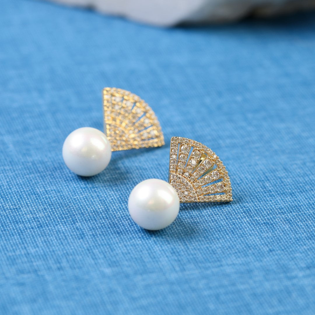 Small-Pearl-Cubic-Zirconia-Dangle-Earrings- (3)