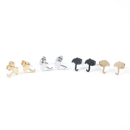 Small-Umbrella-Stainless-Steel-Stud-Earrings- (1)