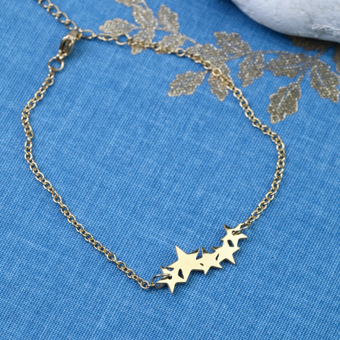 Stars-Stainless-Steel-Charm-Bracelet- (4)