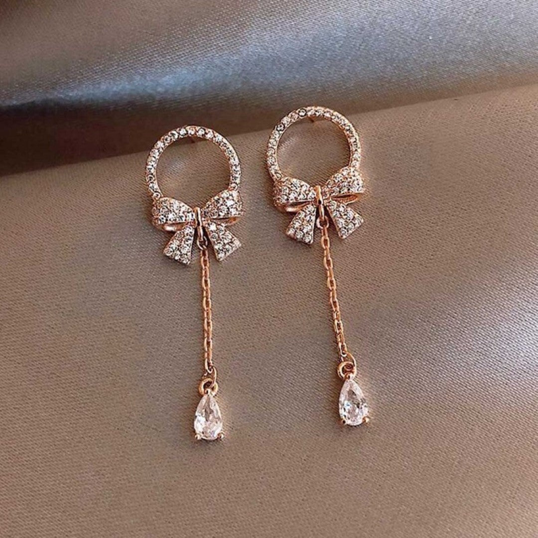 Tassel-Bow-Cubic-Zirconia-Drop-Earrings- (13)