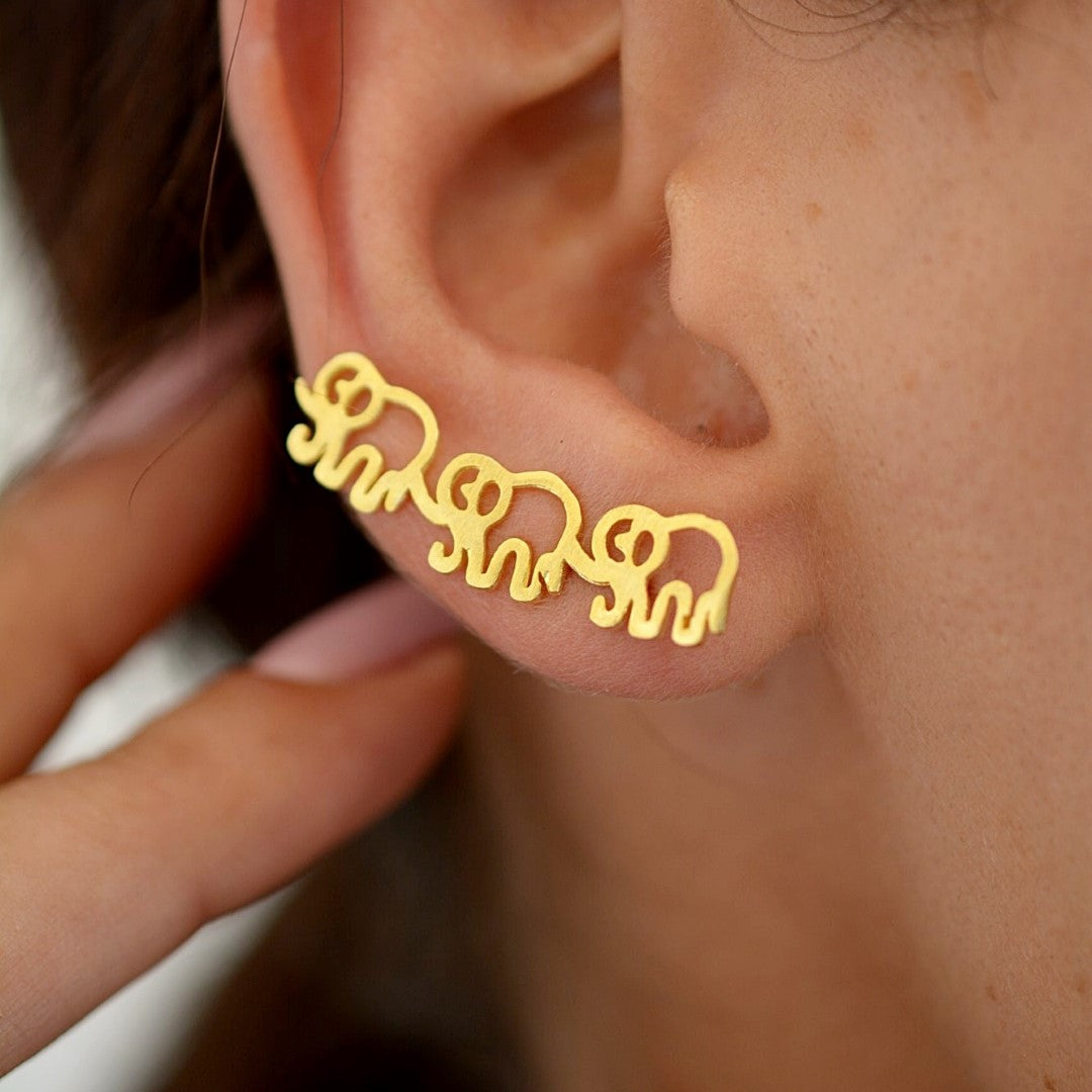 Tiny-Elephants-Brass-Cuff-Earrings- (18)