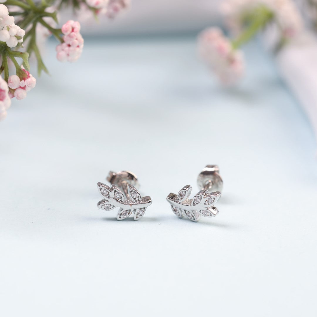 Tree-Leaf-Sterling-Silver-Stud-Earrings- (3)