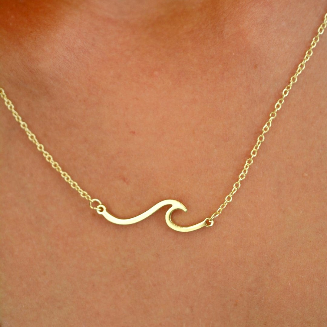 Wave-Stainless-Steel-Matinee-Necklace- (19)