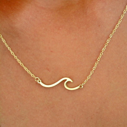 Wave-Stainless-Steel-Matinee-Necklace- (19)