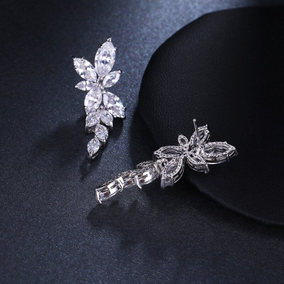 Wedding-Leaf-Shaped-Cubic-Zirconia-Drop-Earrings- (2)