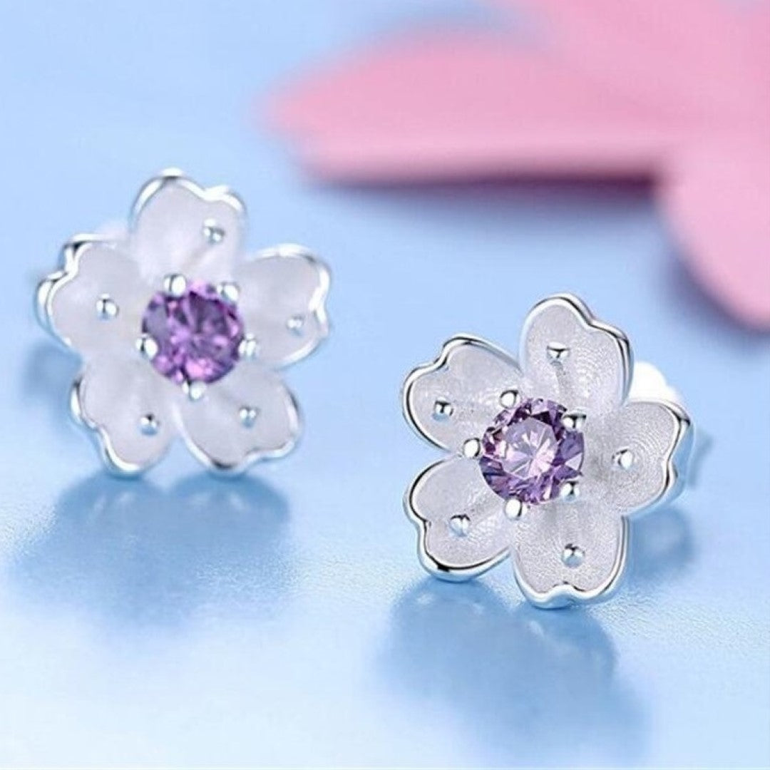 Zirconia-Flower-Shaped-Sterling-Silver-Stud-Earrings- (2)