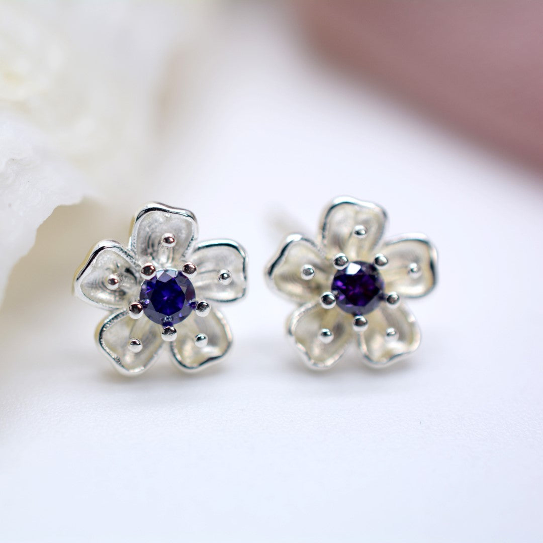 Zirconia-Flower-Shaped-Sterling-Silver-Stud-Earrings- (9)