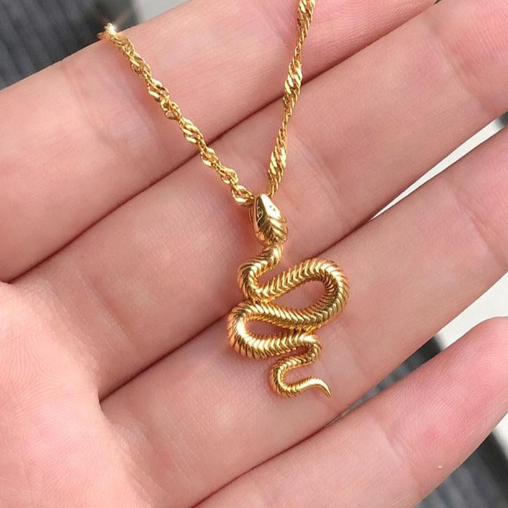 boho-style-necklace-with-snake-pendant-for-women-in-gold-silver_7