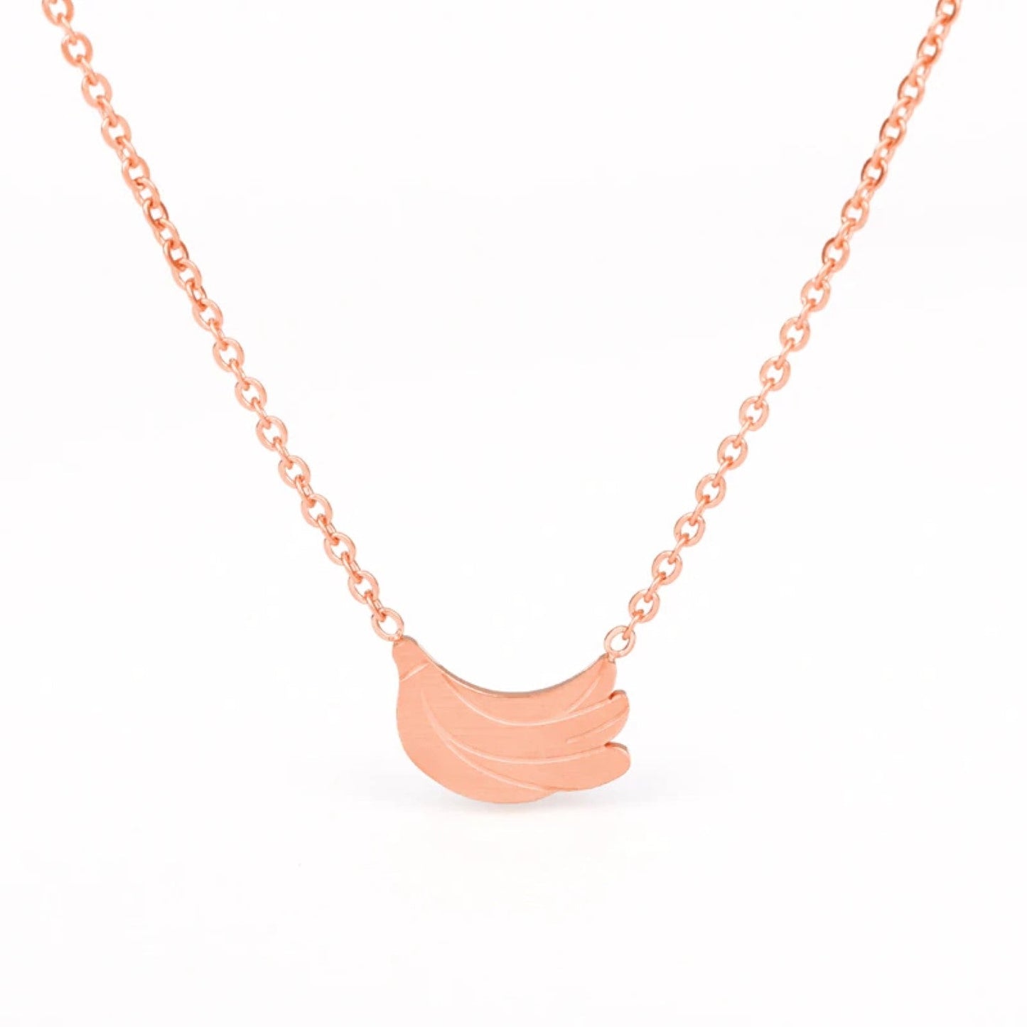 Bunch of Bananas Pendant Women's Necklace in Gold, Silver & Rose Gold