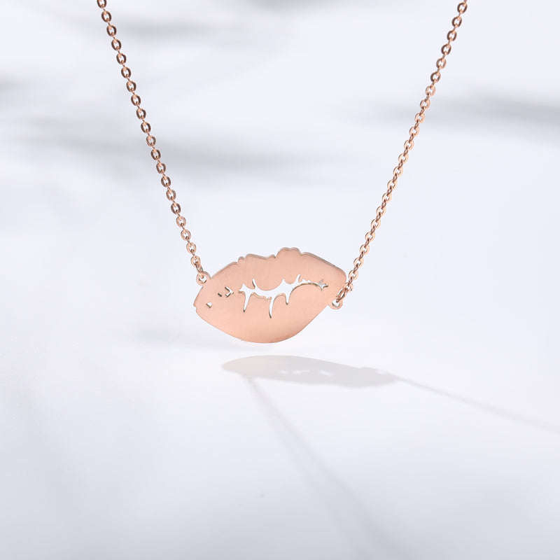 Flaming Lips Women's Necklace in Gold, Silver & Rose Gold