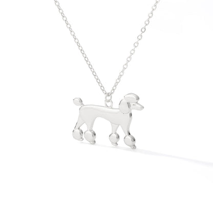 The Proud Poodle Women's Necklace in Gold & Silver