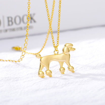 The Proud Poodle Women's Necklace in Gold & Silver